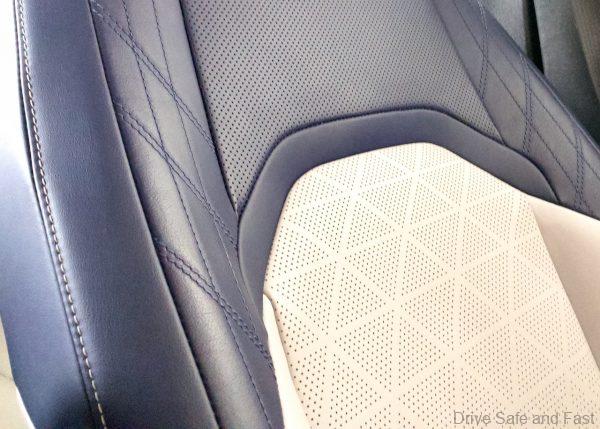 Lexus UX 200 Luxury Sashiko quilt seats