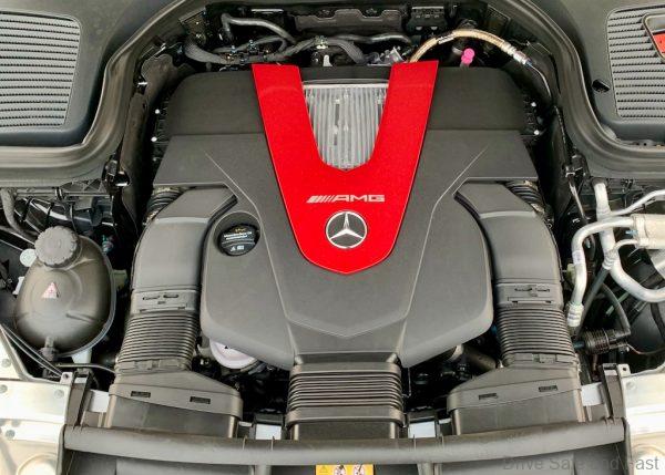M276 3 litre twin turbo engine cover Mercedes-AMG GLC 43 4MATIC Coupé