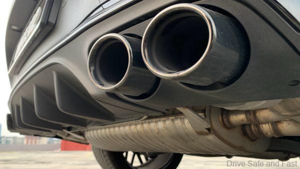 quad exhaust Mercedes-AMG GLC 43 4MATIC Coupé