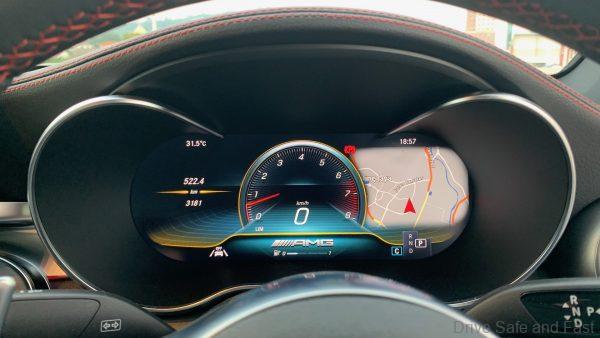 12.3 inch Digital Instrument Cluster Mercedes-AMG GLC 43 4MATIC Coupé 1