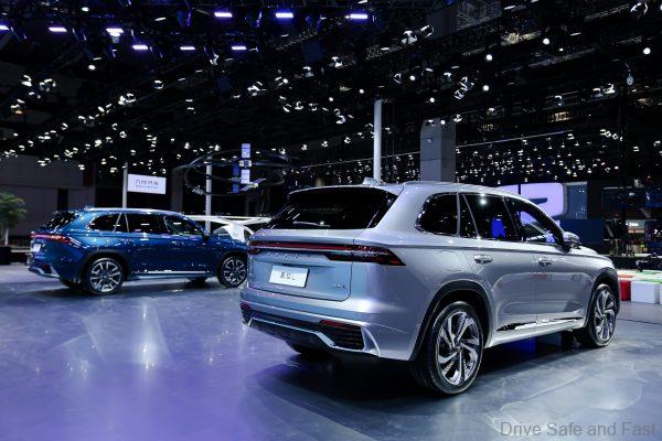 Geely Xingyue L Auto Shanghai launched rear