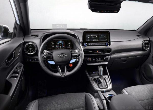 Hyundai Kona N dashboard