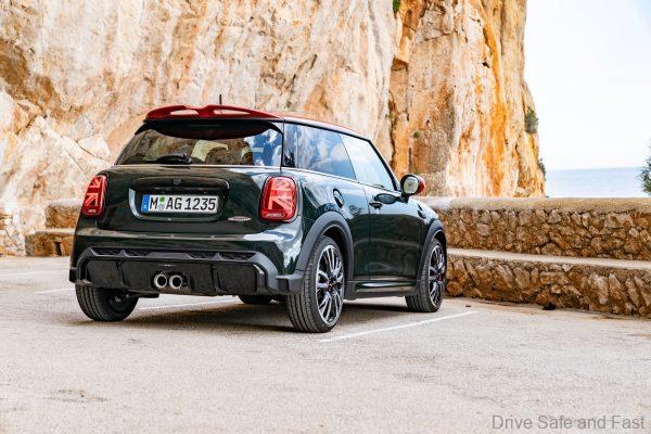 2021 MINI John Cooper Works rear