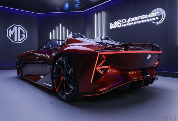 MG Cyberster Concept rear