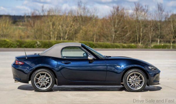 2021 Mazda MX-5 Sport Venture Side Profile Hood Up