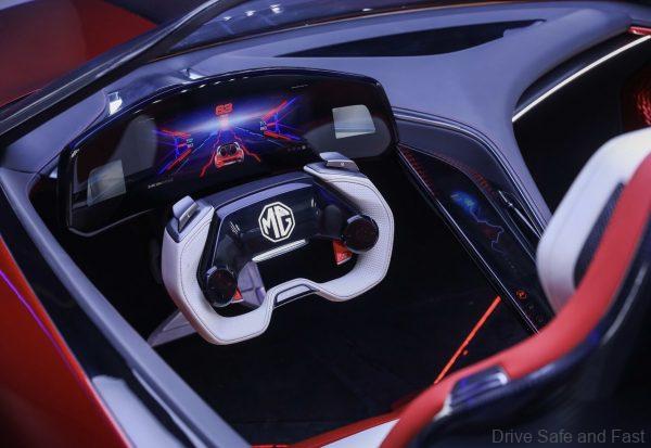 MG Cyberster Concept interior