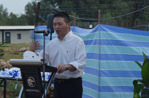 2021 Tanjung Malim Proton Plant Ground Breaking Ceremony Dr Li Chunrong Speech