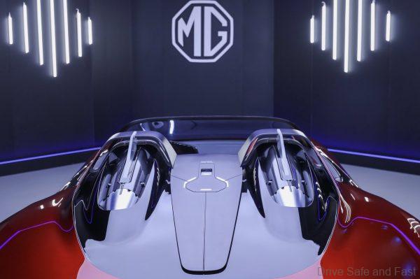 MG Cyberster Concept rear