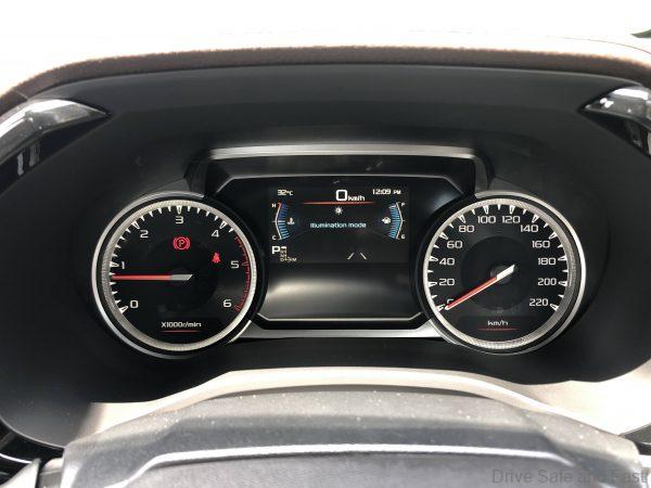 Isuzu D-MAX X-Terrain 3.0L Diesel 4x4_meter cluster