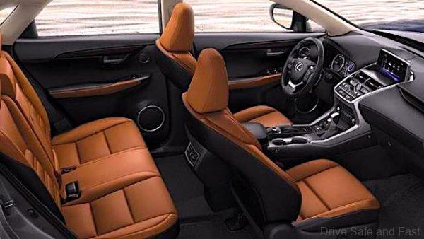 Lexus NX SUV_2022 cabin