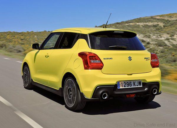 Suzuki Swift Sports selling price_rear