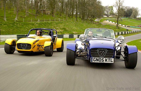 Caterham Super Seven On Track