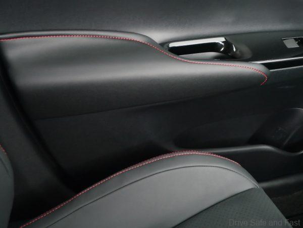 Toyota Vios 1.5 GR-S leather upholstery