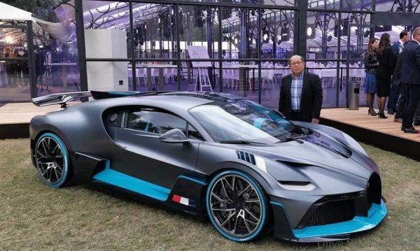 Malaysian owner with his Bugatti Divo