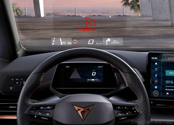 Cupra Born instrument cluster