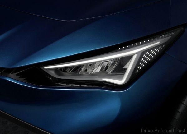 Cupra Born headlights