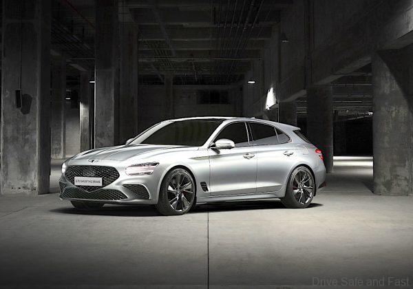 Genesis G70 Shooting Brake_front view