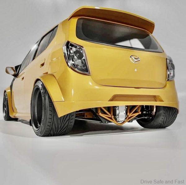 Rotary Ayla by DTD renders rear