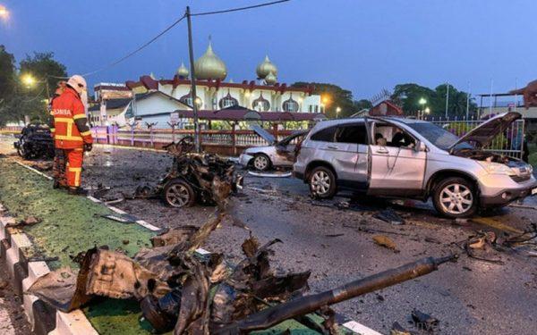 Explosion in Kota bahru incident 2021