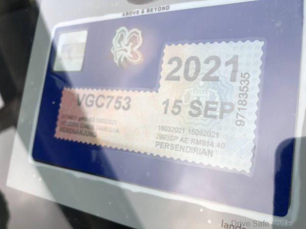 Land Rover Discovery TD6 HSE_road tax