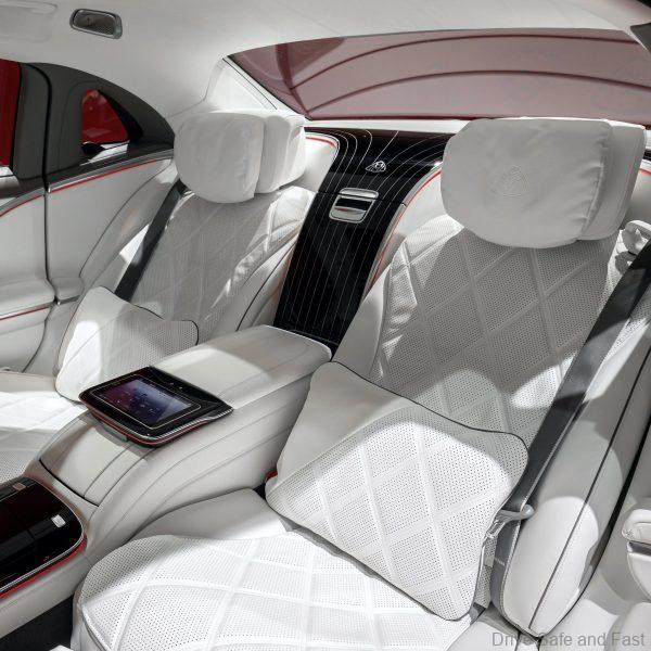 Maybach rear seat comfort