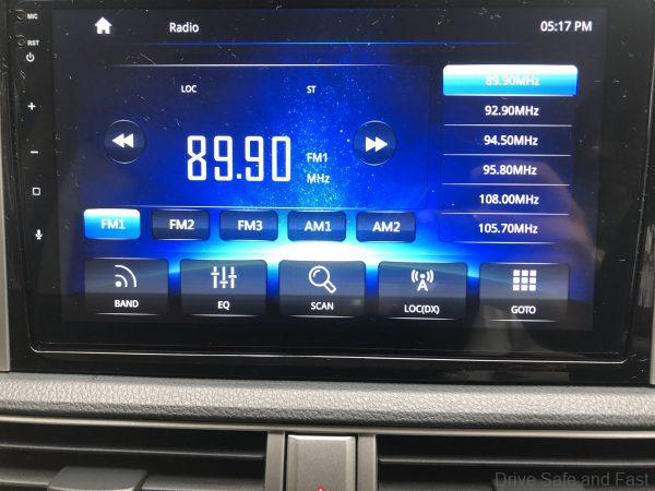 Mitsubishi XPANDER infotainment