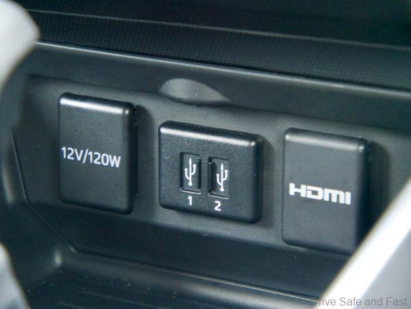 Perodua Ativa front passenger ports