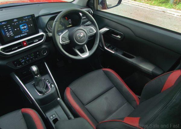 Perodua Ativa dashboard