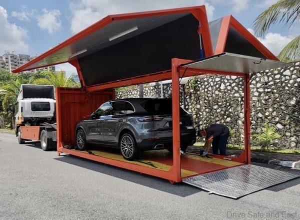 Porsche Sime Darby Delivers to a Customer in Malaysia