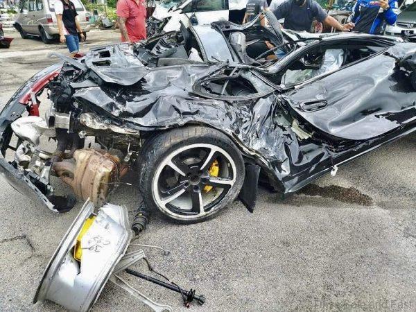 Porsche 911 fatal Accident With Toyota