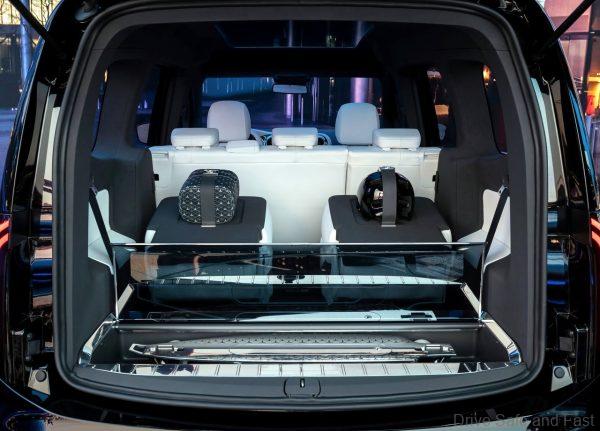 Mercedes-Benz EQT concept boot