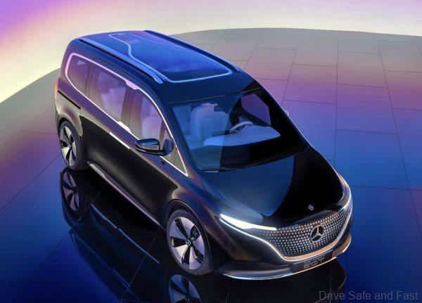 Mercedes-Benz EQT concept hero photo