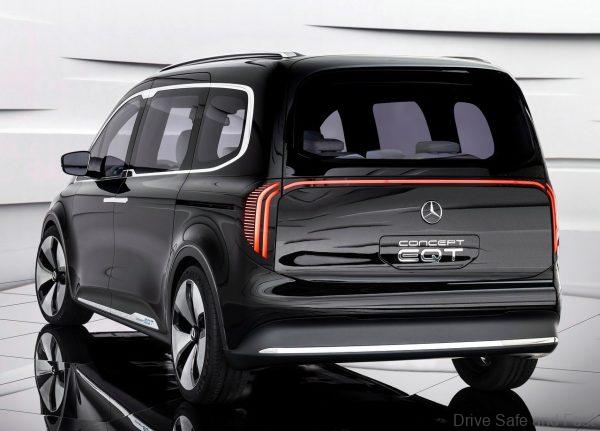 Mercedes-Benz EQT concept rear