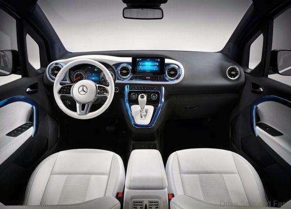 Mercedes-Benz EQT concept cabin