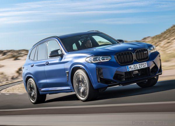BMW X3 M in motion
