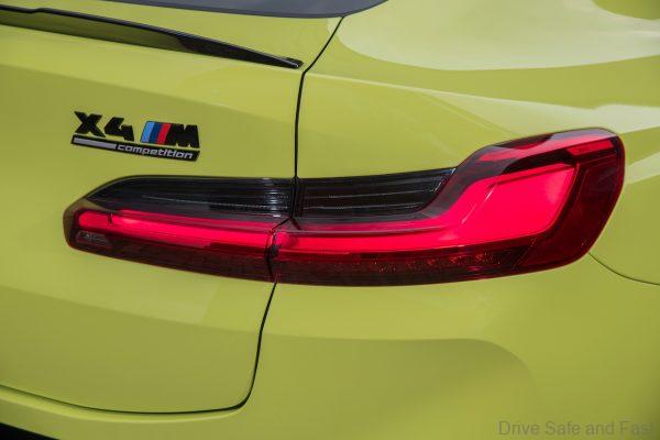 BMW X4 M taillight