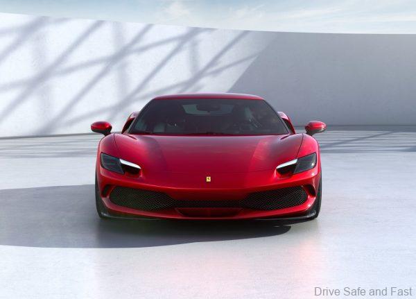 Ferrari 296 GTB studio photo front