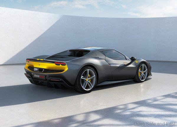 Ferrari 296 GTB Le Mans finish