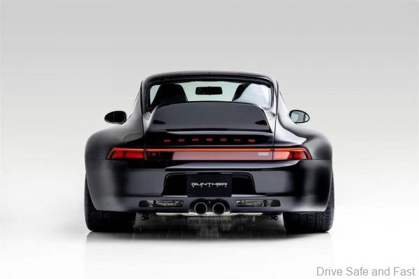 Joe Rogan's GW-993 Porsche 911 Restomod - rear exterior