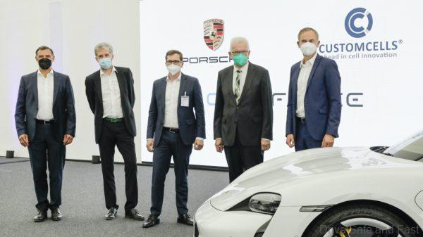 porsche cellforce battery launch