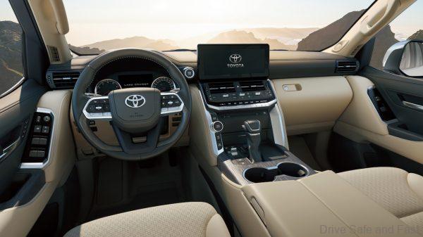 2021 Toyota Land Cruiser 300 Series J300 interior