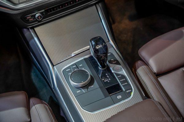 gear selector of the BMW 330Li M Sport CKD Malaysia