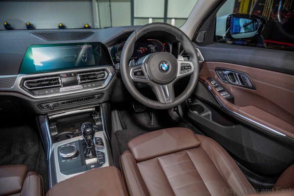 Cabin of the BMW 330Li M Sport CKD Malaysia