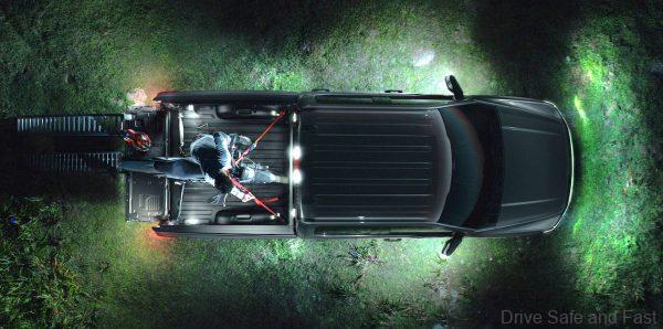 Ford Lightning EV Truck rear deck