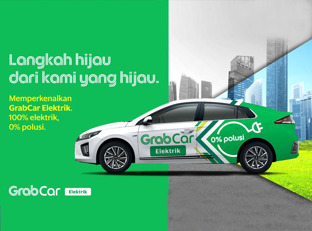 GRAB Offer Electric Or Hybrid Rides To Commuters