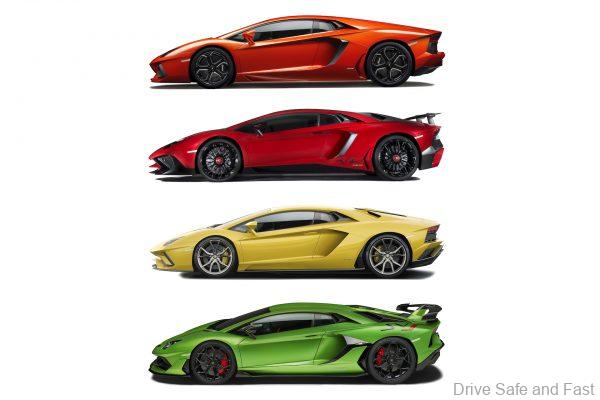 10 years of the Lamborghini Aventador cover 4