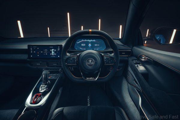 Lotus Emira interior