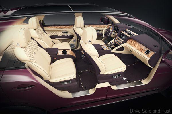 Bentley Mulliner Bentayga 1000 commission interior