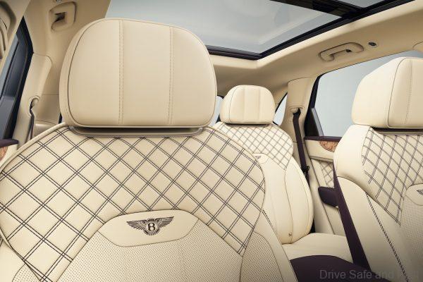 Bentley Mulliner Bentayga 1000 commission seats