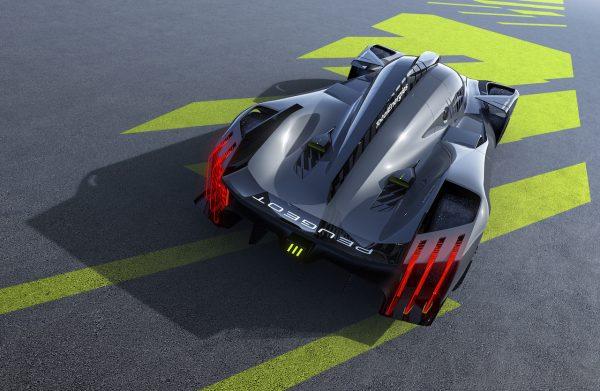 Peugeot 9X8 Le Mans rear